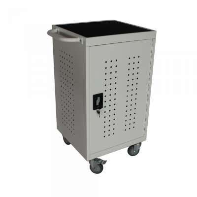 USB Port ipad tablet storage and charging cabinet/charging cart for tablets