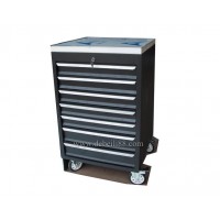 7 Drawers metal tool trolley