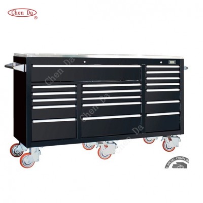 2016Heavy duty rolling tool cabinet with 13 drawers