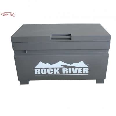 Customized Rigid Powder Coated Steel Outdoor Storage Worksite Tools Cabinets /Jobsite storage Boxes 3 in 1