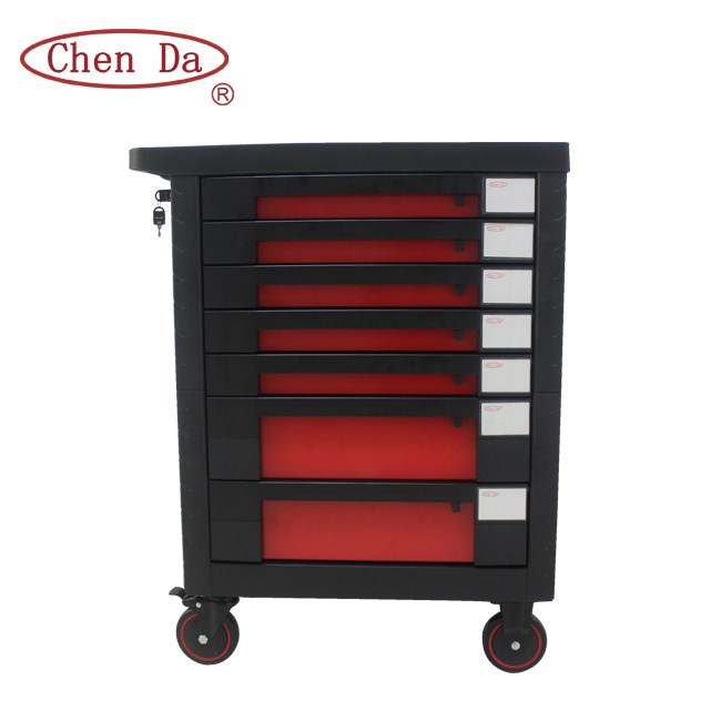 New design CD-3070 Plus 7 drawers tool cabinet kraftwelle tool trolley