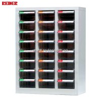 plastic 24 drawer parts component storage cabinet